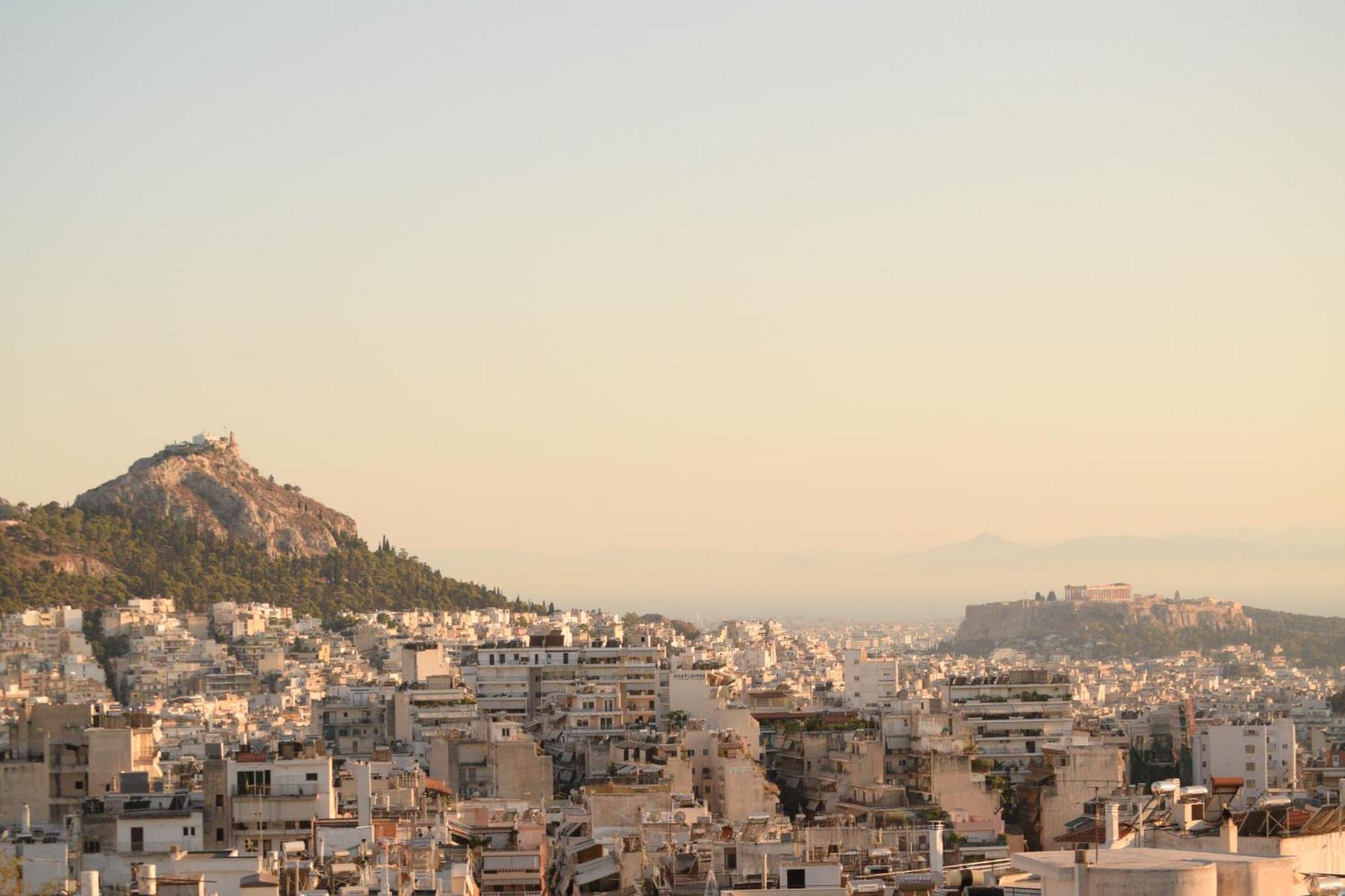 Acropolis Panorama Studio Athen Eksteriør billede